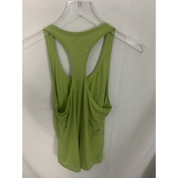 The Nike Tee Athletic Cut Women’s M Lime Tanktop Racerback Workout - Picture 5 of 6